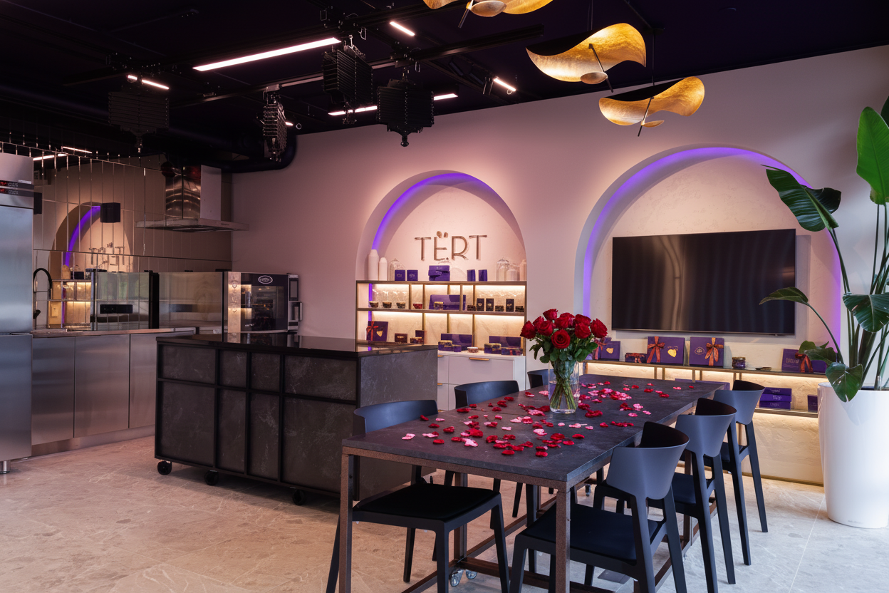 TËRT Studio with Valentine's Day Elements