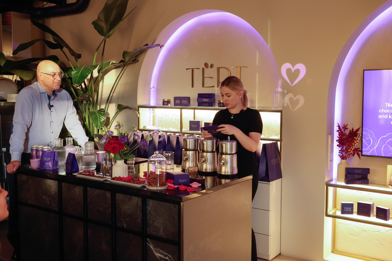 Valentine's Day Masterclass Scene